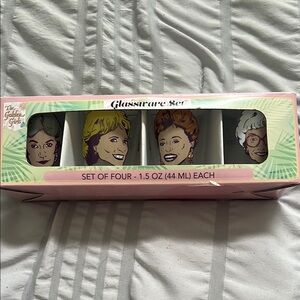 The Golden Girls Glassware Set